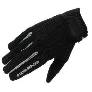 �R�~�l(KOMINE) �o�C�N�p �O���[�u GK-1683 ���C�h���b�V���O���[�u �A���V�A Black Silver 2XL