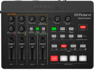 Roland ���[�����h Aero Caster VRC-01 �{�i�I�Ș^��⃉�C�u�z�M��iPad�Ŏ����B�X�}�z���g�ݍ��킹��΃}���`�J�����\�����\�Ȕz�M�V�X�e��