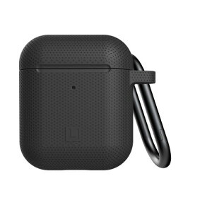 URBAN ARMOR GEAR/U by UAG Apple AirPods�p(U)�V���R���P�[�X �ϏՌ� �J���r�i�t�� �u���b�N UAG-UAPS-BK
