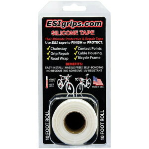ESI grips(�C�[�G�X�A�C �O���b�v�X) Silicone Tape 10ft roll White TR1OW
