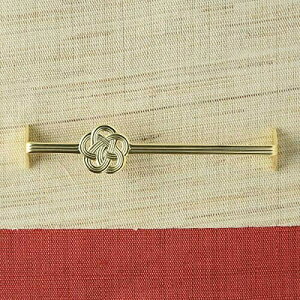 高桑金属 mizuhiki カトラリーレスト ゴールド ロング 407231