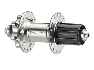 DIA-COMPE(ダイアコンペ) ENE CICLO ツーリングディスクハブ シルバー 32H リア 135mm(シマノ10/11s) 6ボルトタイプ