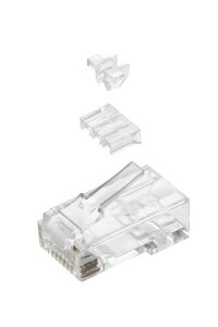 �G���R�� RJ45�R�l�N�^ ���[�h�o�[�t�� 100���� LD-6RJ45T100/L