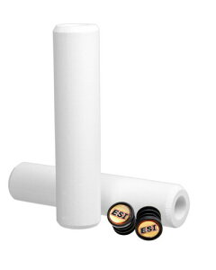 ESI grips(C[GXAC ObvX) MTB Obv Chunky Grips CESGRCHWH zCg Oa32mm x 130mm