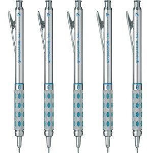 ぺんてる シャープペン グラフギア1000 0.7mm 5本 PG1017