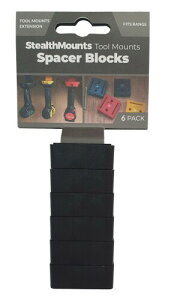 Black StealthMounts c[}EgXy[T[ (12mm) jo[T 6pbN