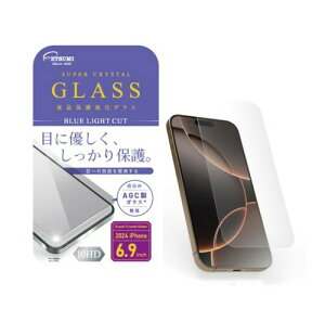 Gc~ یKX tی십KX iPhone16 2024 iPhone 16ProMax 6.9C` Ή u[CgJbg 10H AGCKX NX t VV-82724