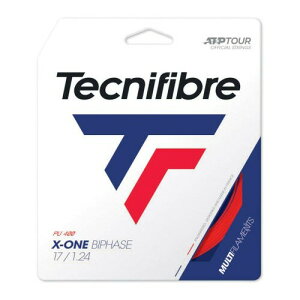 テクニファイバー Tecnifibre テニスガット・ストリング X-ONE BIPHASE 1.24mm TFG201