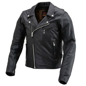 デイトナ(Daytona) バイク 革ジャン レザージャケット 本革(撥水加工) 春秋冬 ダブル ライダース DL-003 ブラック Lサイズ(メンズ) 17814