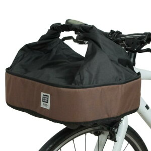マルト(MARUTO) 自転車 カゴカバー 浅いカゴ用カバー D-2F-600LBC チョコ