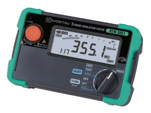 dCv (KYORITSU) 6W≏Rv (50V/100V/125V/250V/500V/1000V) : KEW 3551