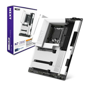 NZXT N7 Z890 ATX Gaming Wi-Fi Motherboard White �}�U�[�{�[�h N7-Z89XT-W1 MB6652