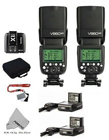 GODOX VING カメラフラッシュV860IICキット (TTLpioneering Li-ion Camera Flash) Canon EOSカメラに適用