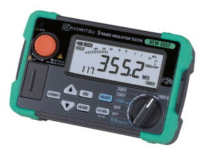 dCv (KYORITSU) 6W≏Rv (50V/100V/125V/250V/500V/1000V) @\L : KEW 3552