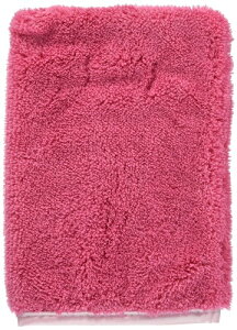 山崎産業(Yamazaki Sangyo) マイクロファイバーミトン 厚手 吸水 拭き掃除 拭き取り 吸水 レッド 194315 DU799-000X-MB-R 幅15×奥行22cm