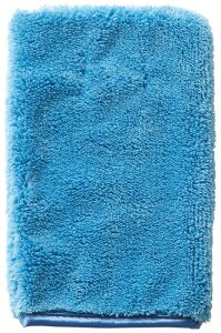 山崎産業(Yamazaki Sangyo) マイクロファイバーミトン 厚手 吸水 拭き掃除 拭き取り 吸水 ブルー 194292 DU799-000X-MB-BL 幅15×奥行22cm