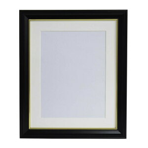 FUJICOLOR 額縁 肖像額 A4 ブラック 木製 無反射PET 506932