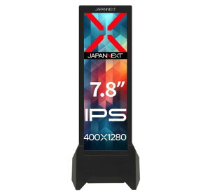 JAPANNEXT 7.8C` IPSpl 400x1280𑜓x ^c^oCj^[ JN-MD-IPS7842 USB Type-C miniHDMI X^ht