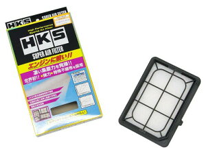 HKS 吸気系パーツ スーパーエアフィルター フィットGK3,GK4,GK5,GK6.RT1,RT2,RT3,RT4 ヴェゼル RU1,RU2.FD1 ヴェゼルハイブリッド RU3,RU4.RN6,RN7,RN8,RN9 70017-AH116 エアクリーナー