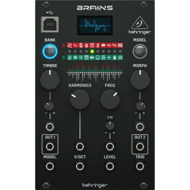 ベリンガー Behringer ユーロラックモジュール オシレーター マルチエンジン 有機ELディスプレイ USBアップデート対応 高品質96kHzのサウンド 10のシンセサウンド 10のパーカッション/ノイズ