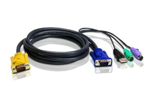 ATEN 1.8m PS/2-USB KVMP[u 2L-5302UP