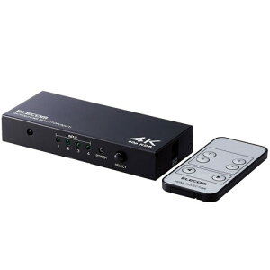 GR HDMIؑ֊ 4K 60Hz(18Gbps) 41o HDCP2.2Ή 蓮ؑ ACdt ubN DH-SW4KP41BK