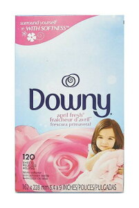 Downy April Fresh 柔軟剤ドライヤーシート 120枚