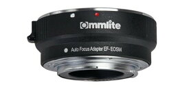 Commlite レンズマウントアダプター CM-EF-EOSM (キャノンEFマウントレンズ → キャノンEF-Mマウント変換) 電子接点付き