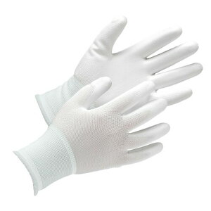 (ミドリ安全) 品質管理 手袋 作業用 低発塵 すべり止め NPU130N 手のひらコーティング S 10双/袋