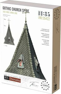 RTディオラマ 1/35 ゴシック教会の尖塔 ディオラマ情景模型キット RTD35422 (情景)