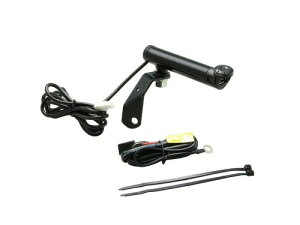 ハリケーン(HURRICANE) クランプバー ブラック USB電源付き CBR250RR (MC51) HU1026B