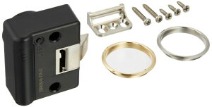 グーブ(Guub) ZP182 ロッカー・キャビネット電子錠 プライベート 指紋認証 ブラック