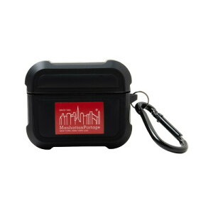 �}���n�b�^���|�[�e�[�W(Manhattan Portage) Square Hybrid AirPods Pro CaseBOX LOGO �u���b�N AirPods Pro2 AirPods Pro ��2/1���㌓�p APPR2-MP-05-BK