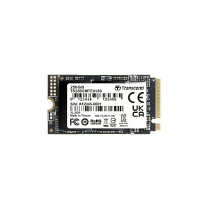 �g�����Z���h M.2 NVMe SSD 256GB 2242 PCIe Gen4×4 �ő�Ǎ���:3,300MB/s �ő发����:1,600MB/s M Key TS256GMTE410S