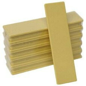 日本統計機 マグネット式片面名札22X82 10個入り黄 S251Y