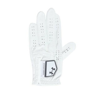 (A_[A[}[) UA Tour Golf Glove White/Castlerock/Castlerock LMDC