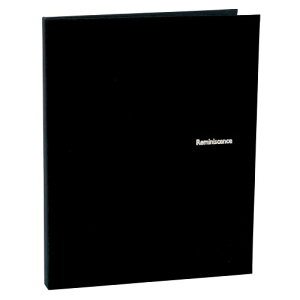 セキセイ SEKISEI アルバム ポケット ハーパーハウス レミニッセンス ミニポケットアルバム Lサイズ 80枚収容 L 51~100枚 布 ブラック XP-80M