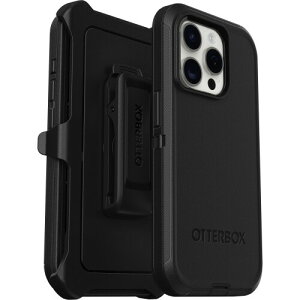 OtterBox iPhone 15 Pro DEFENDER (�f�B�t�F���_�[) �ϏՌ� Black