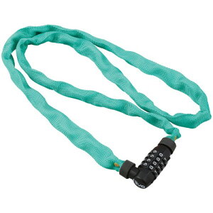 I live(アイリブ) 自転車用チェーンロック (I liveチェーンロック) 暗証番号可変ダイヤル式 ミントグリーン