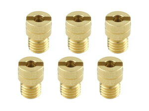 ポッシュフェイス(POSH FAITH) バイク用品 メインジェット 6オーバーサイズメインジェットセット ミクニ (丸小) (6X9) 731001-10