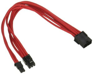 SilverStone�� PSU�ėp�����X���[�u���W�����[�P�[�u�� SST-PP07-PCIR(���b�h)