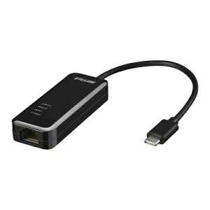 BUFFALO Giga�Ή� Type�|C USB3�D2�iGen1�j�pLAN�A�_�v�^�[ �u���b�N LUA5-U3-CGTE-BK