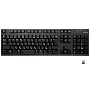 �G���R�� USB �L�[�{�[�h ���C�����X (���V�[�o�[�t��) �����u���� �t���L�[�{�[�h 1000���񍂑ϋv PlayStation4 �Ή� �u���b�N TK-FDM063TBK