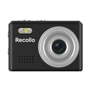 IRT �A�C�A�[���e�B�[ �g�C�J���� �~�j�J���� �R���p�N�g �f�W�J�� �ʐ^�E����B�@�\ microSD�J�[�h�t�� Recollo �i���R���j �u���b�N