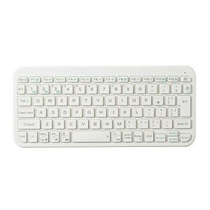 �G���R�� ���C�����X �L�[�{�[�h Bluetooth Slint ���^ �p���^�O���t 3��}���`�y�A�����O OS�������� Windows/macOS/ChromeOS/iOS/iPadOS/Android �z���C�g TK-TM10BPWH