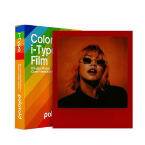 Polaroid(|Ch) CX^gtB Color Film for i-Type - Color Frames J[tB 8 t[J[Ft (6214)
