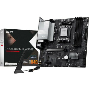 MSI PRO B840M-P WIFI6E Micro-ATX �}�U�[�{�[�h MB6807