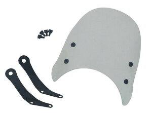 ワールドウォーク 汎用ネオクラシックメーターバイザー クリアws-18mc スクリーン