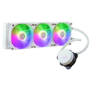 Cooler Master MasterLiquid 360L Core ARGB White LGA1700 / AM5Ή 360mmWG[^[ ȈՐ CPUN[[ MLW-D36M-A18PZ-RW FN1930