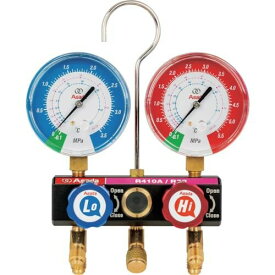 Asada ボールバルブ式マニホールドADキット R410A、R32 ケース付 92cm AM114C